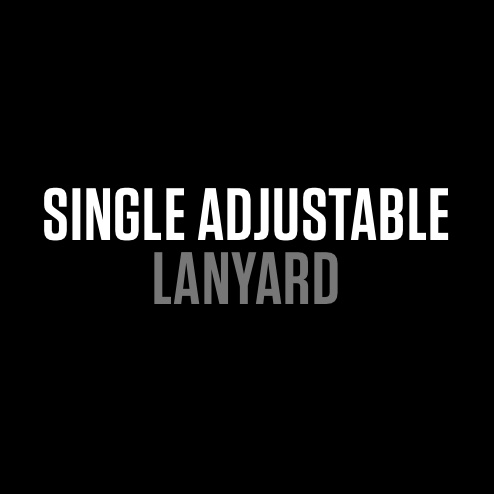 SINGLE ADJUSTABLE LANYARD
